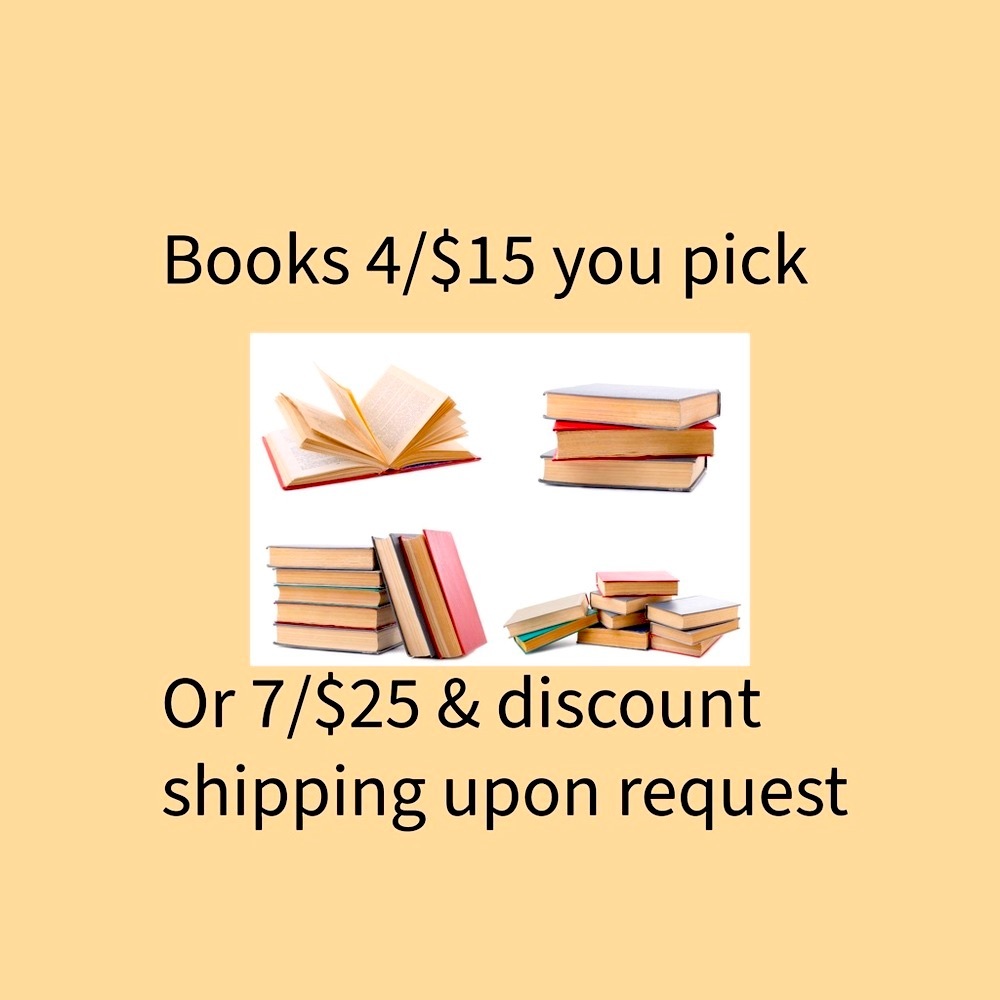Books for Sale! Browse my closet